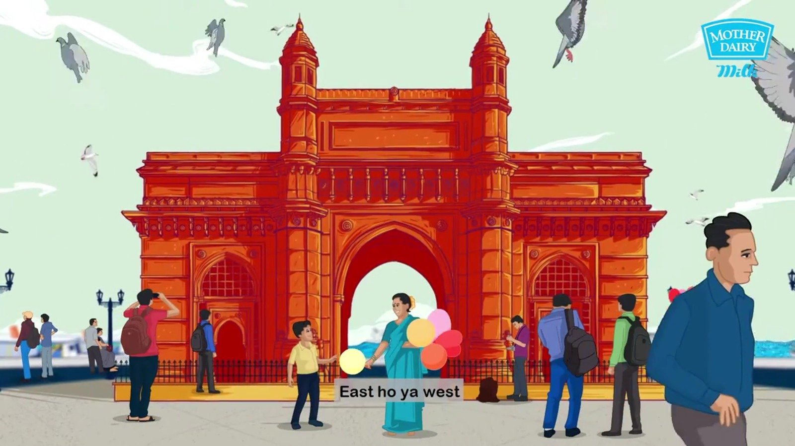 Mother Dairy Milk Animation film